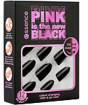  Ногти искусственные меняющие цвет PINK is the black 01